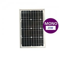 25 W MONOKRİSTAL  GÜNEŞ PANELİ